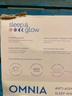 Omnia sleep & glow hoofdkussen nieuw met hoes, Eenpersoons, Wit, Nieuw, Info@omnia.com