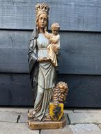 Antiek Onze Lieve Vrouw met Jezus - Vlaanderen - 40cm, Ophalen of Verzenden
