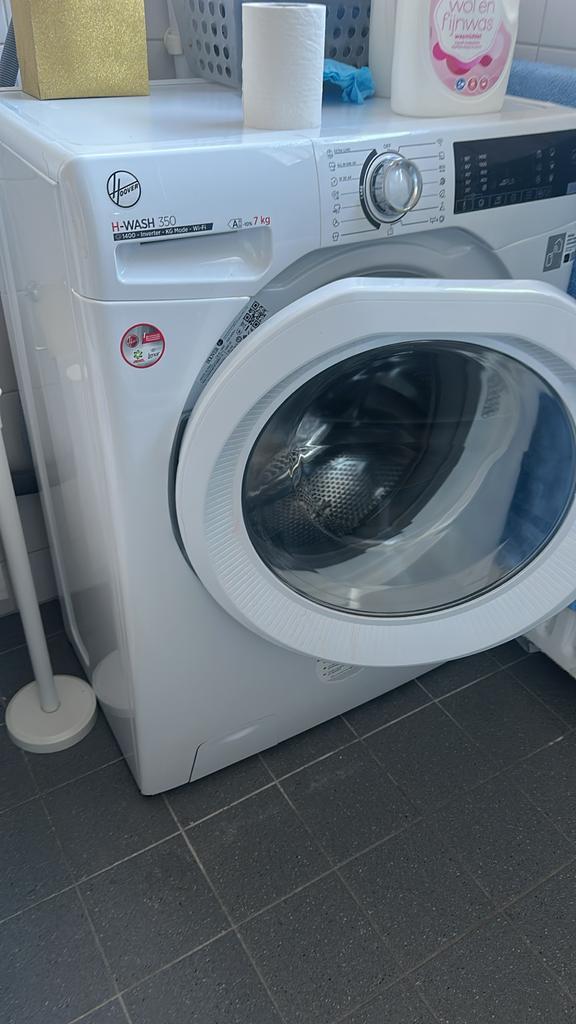 Hoover H-WASH 350 Voorlader Wasmachine, Witgoed en Apparatuur, Wasmachines, Zo goed als nieuw, Voorlader, 6 tot 8 kg, 85 tot 90 cm