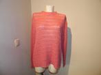 Anine Bing grof gebreide trui roze van kleur tijdloos casual