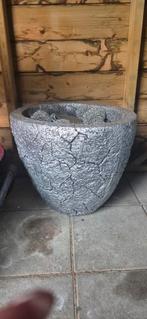 Grote zware planten/bloemen bakken., Tuin en Terras, Bloembakken en Plantenbakken, Ophalen, Rond, Hout