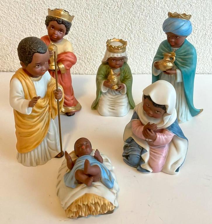 Kerstgroep Home Interiors - Nativity Beeldjes, Diversen, Kerst, Nieuw, Ophalen of Verzenden