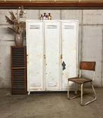 Stalen vintage lockerkast wit, Ophalen