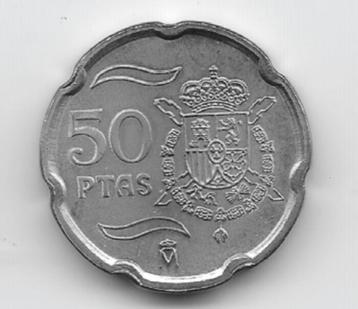 Spanje 50 pesetas 1998  KM# 991 beschikbaar voor biedingen