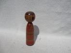 Drie Japanse Kokeshi poppen van hout, Ophalen of Verzenden
