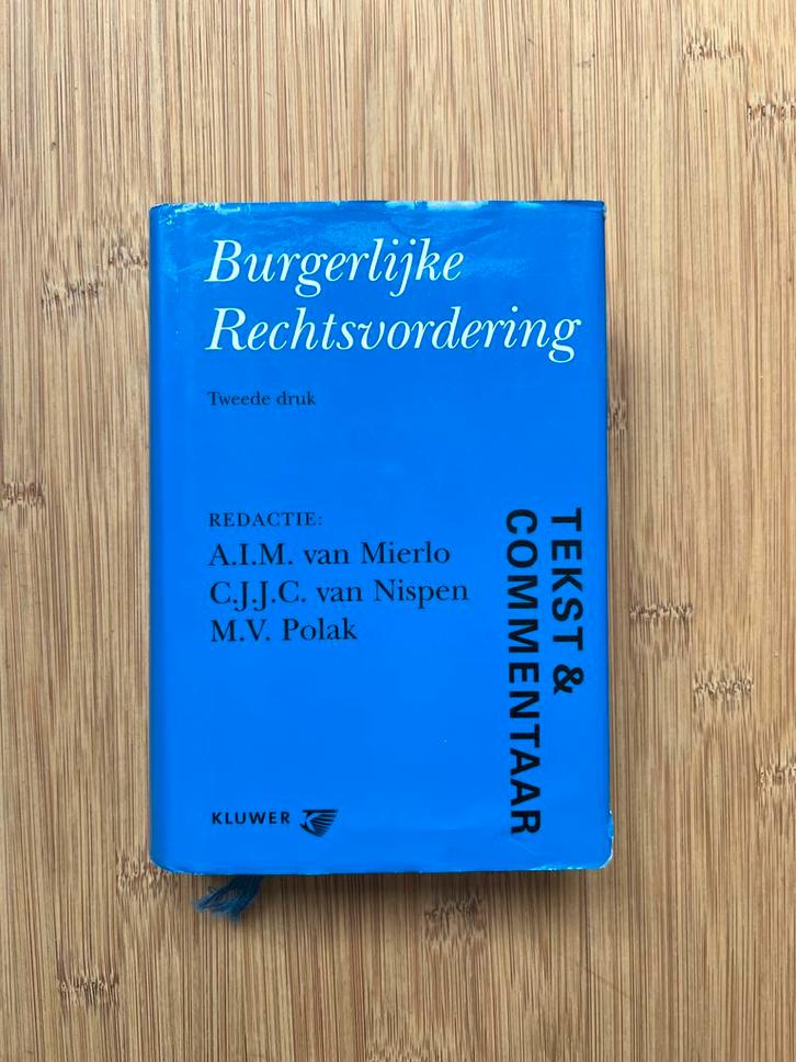 Tekst & Commentaar Burgerlijke Rechtsvordering 2005, Boeken, Studieboeken en Cursussen, Gelezen, WO, Alpha, Ophalen of Verzenden