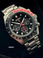 Seiko Prospex Speedtimer SSC915P1 “ Coke “. Ongedragen D&P !, Staal, Polshorloge, Ophalen of Verzenden, Zo goed als nieuw