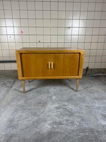 Danish “Silkeborg” Cabinet with Tambour Doors beschikbaar voor biedingen