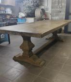 Eiken kloostertafel 2.30m - zwaar en zonder beschadigingen, Huis en Inrichting, Tafels | Eettafels, Ophalen, Eikenhout, 200 cm of meer