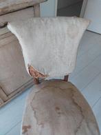 Shabby nina hartmann onderstof stoel stoeltje oud brocante, Antiek en Kunst, Ophalen