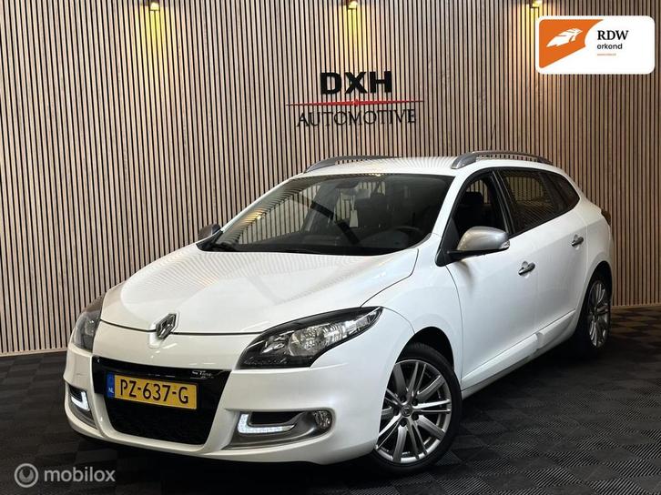 Renault Megane Estate 1.2 TCe GT-Line APK-10/2026 NAVI LEDER, Auto's, Renault, Bedrijf, Te koop, Mégane, ABS, Airbags, Airconditioning