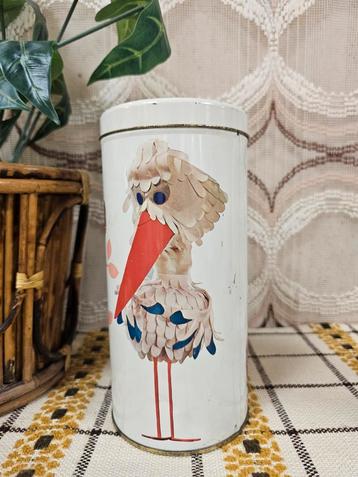 Vintage Bolletje Fabeltjeskrant beschuitblik jaren 70 beschikbaar voor biedingen