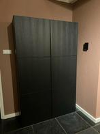 Ikea Besta kast, 6 deurs, donkerbruin, Huis en Inrichting, Kunststof, Gebruikt, 100 tot 150 cm, Ophalen of Verzenden