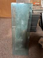 Drie glasplaten - gratis, Doe-het-zelf en Verbouw, Glas en Ramen, Ophalen, Gebruikt, Minder dan 80 cm, 80 tot 120 cm
