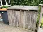 Houten Containerberging voor 2 Containers, Ophalen of Verzenden, Gebruikt, Hout, Containerberging