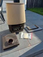 Benraad gaskachel compleet, Huis en Inrichting, Kachels, Ophalen, Gebruikt, Gas, Vrijstaand