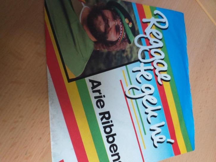 Arie Ribbens - reggea te gek hé, Cd's en Dvd's, Vinyl | Nederlandstalig, Gebruikt, Pop, Overige formaten, Ophalen of Verzenden
