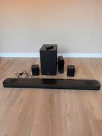 LG SK9Y Dolby Atmos Soundbar + LG SPK8-S rear speaker set, 70 watt of meer, Overige spelers, Ophalen, Overige merken