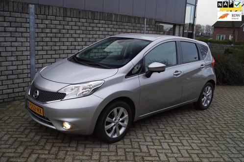 Nissan Note 1.2 DIG-S Tekna Autom Navi Camera Clima Cruise D, Auto's, Nissan, Bedrijf, Te koop, Note, ABS, Achteruitrijcamera