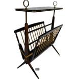 Cesare Lacca Lectuurmand / Tijdschriftenrek 1960, Ophalen of Verzenden, Zo goed als nieuw