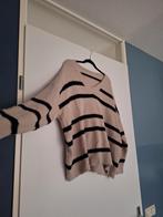 Beige met zwart gestreepte trui Shein mt 52, Beige, Trui of Vest, Ophalen of Verzenden, Zo goed als nieuw