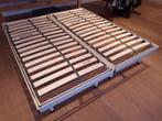 latten bodem bed, Ophalen, Gebruikt, 90 cm, Wit