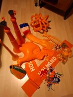 Veel versiering Nederlands voetbal, Ophalen of Verzenden