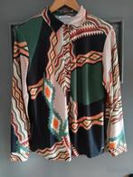 Angelle Milan travelstof blouse maat L, Kleding | Dames, Blouses en Tunieken, Ophalen of Verzenden, Gedragen, Maat 38/40 (M)