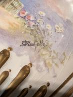 2 antieke sier vazen 32 cm hoog. €335., Antiek en Kunst, Ophalen