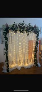 Achtergrond decoratie bruiloft of feest, Ophalen, Versiering, Geboorte of Huwelijk