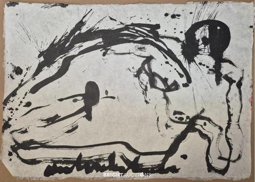 Untiteld - Anton Heijboer, Antiek en Kunst, Kunst | Schilderijen | Abstract, Ophalen