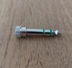 Audio verloopstekker / stereo audioadapter zilver, Ophalen of Verzenden, Nieuw, Overige merken