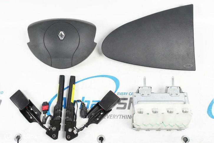 Airbag set Paneel stuur airbag zonder knoppen Renault Twingo, Auto-onderdelen, Dashboard en Schakelaars, Gebruikt, Ophalen of Verzenden