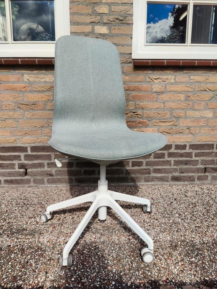 Ikea bureaustoel LÅNGFJÄLL - langfjall stoel grijs/groen, Huis en Inrichting, Bureaustoelen, Zo goed als nieuw, Bureaustoel, Beige