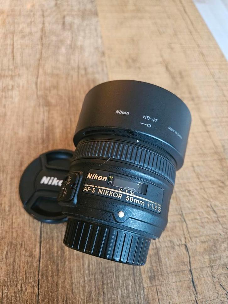 Nikon AF-S 50mm 1.8G - Topstaat!, Audio, Tv en Foto, Fotografie | Lenzen en Objectieven, Zo goed als nieuw, Standaardlens, Ophalen of Verzenden