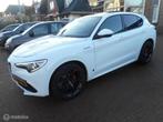 Alfa Romeo Stelvio 2.0 GME 280 AWD Veloce PANORAMADAK+ADAPTI, Auto's, Automaat, Euro 6, 4 cilinders, Wit
