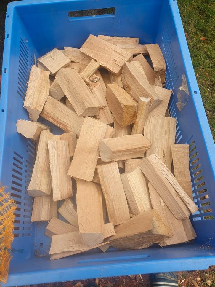 5 kg beuken + 5 kg eiken circa 12 cm lang of 25 cm, Tuin en Terras, Haardhout, Blokken, Beukenhout, Minder dan 3 m³, Verzenden