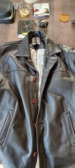 Vintage TWINLIFE Leren Jas - Maat XL, Zwart, Maat 56/58 (XL), Gedragen, TWINLIFE