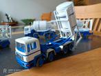 M.A.N MAXIT 4AS BAKWAGEN CEMENT AFZET CONTAINER CONRAD, Hobby en Vrije tijd, Modelauto's | 1:50, Ophalen of Verzenden, Zo goed als nieuw