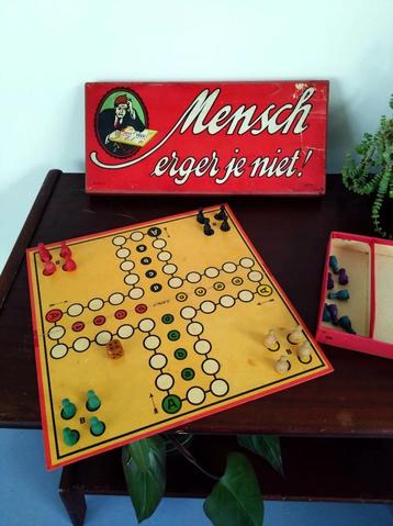 Vintage / Antiek Mensch Erger Je Niet! Uit 1929 beschikbaar voor biedingen