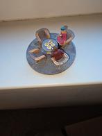 Kerstdorp tafereel met poppetjes, Ophalen