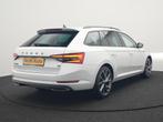 Skoda Superb Combi 1.4 TSI iV Sportline Business Plug In Hyb, Zwart, 4 cilinders, Wit, Hybride Elektrisch/Benzine