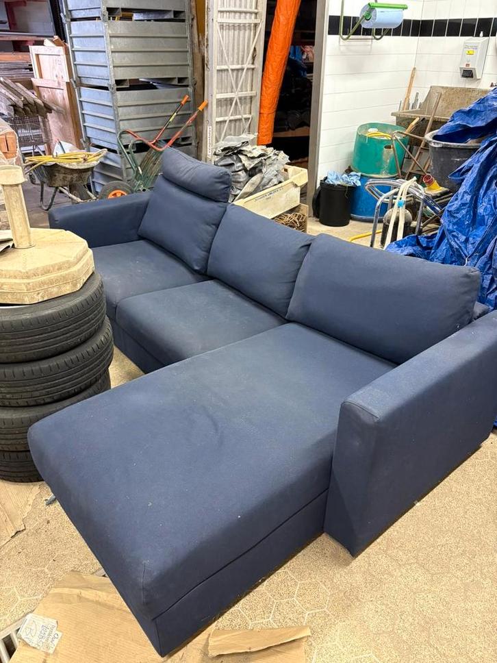 IKEA Vimle 3-zitsbank - Comfortabel en Stijlvol!, Huis en Inrichting, Banken | Bankstellen, Gebruikt, Rechte bank, Driepersoons