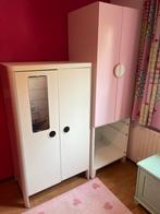 Ikea Kinderkledingkast Wit met Spiegel, Ophalen, Kast, 50 tot 70 cm, 105 cm of meer
