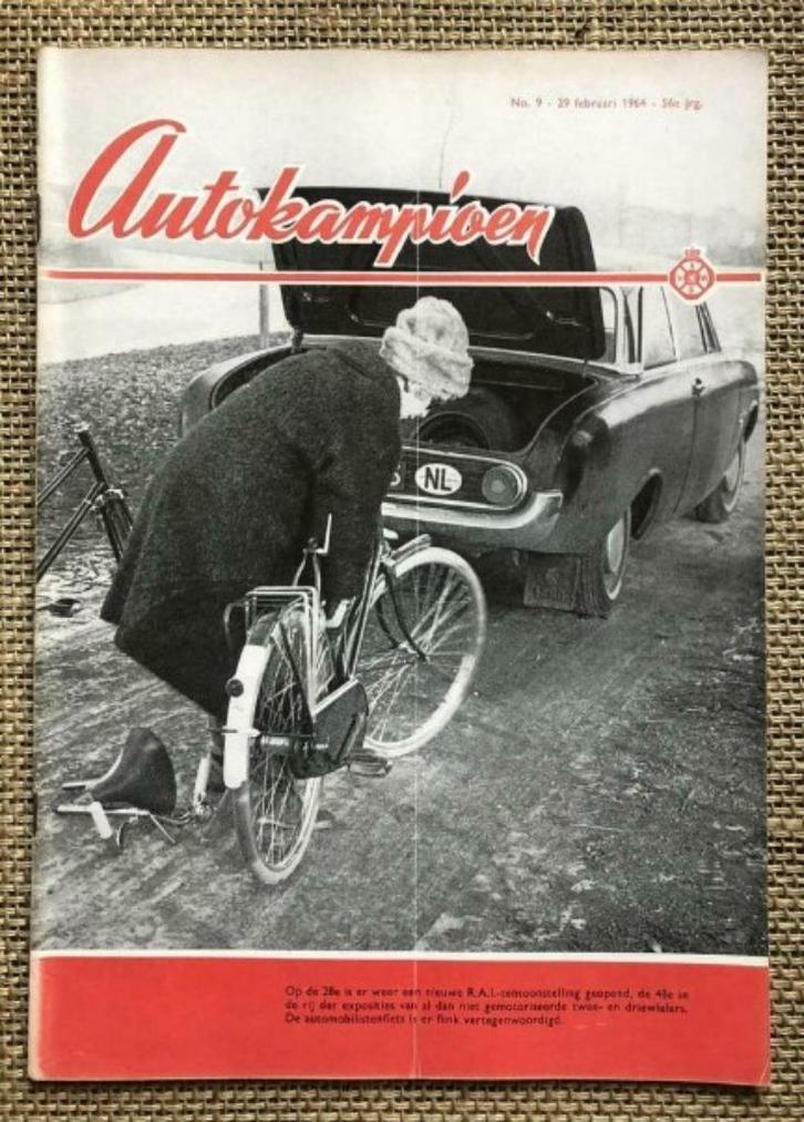 Auto Kampioen 1964: Opel Kapitan (A), Admiral en Diplomat, Boeken, Auto's | Folders en Tijdschriften, Gelezen, Algemeen, Ophalen of Verzenden