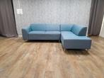 GRATIS BEZORGEN | Zeer Mooi Blauwe Hoekbank, Info@banxtel.nl, Verzenden, Hoekbank, Hoekbank