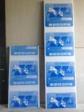 Polycarbonaat platen diverse lengte helder en opaal  beschikbaar voor biedingen