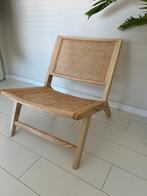 Rotan lounge stoel, Huis en Inrichting, Stoelen, Ophalen, Zo goed als nieuw, Eén