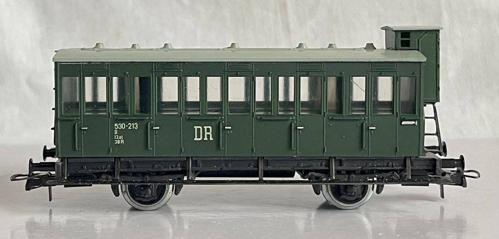 Piko: Rijtuig van de Windbergbahn DR, Gelijkstroom, Wagon, Zo goed als nieuw, Piko