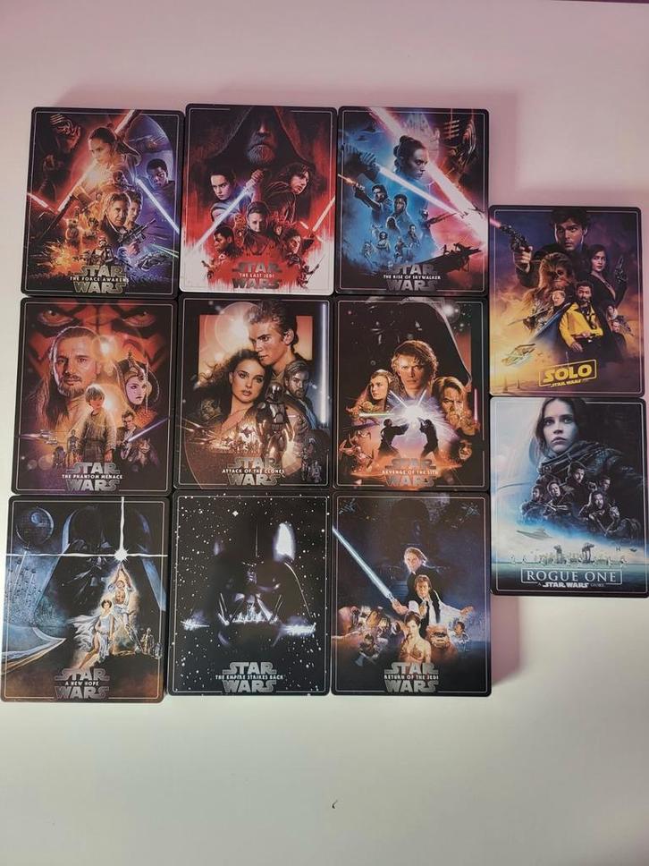 Star Wars – Complete 4K UHD Steelbook (11 films, Zavvi), Cd's en Dvd's, Blu-ray, Zo goed als nieuw, Science Fiction en Fantasy